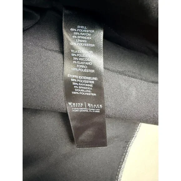 Soft Corporate Chic | WHBM Peplum Waist Blazer | Law Student Core Jacket | 6 - Picture 14 of 15